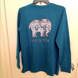 Ivory Ella Long Sleeve T-Shirt